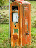 Buy Old Petrol Pump, Taoroa Junction, Rangitikei, North Island, New Zealand at AllPosters.com