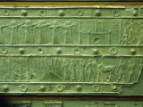 An Assyrian Relief Sculpture Depicting Archers, a Battering Ram and Impaled Prisoners