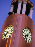 Detail of the Town Clock on Gladstone Rd, Gisborne, New Zealand