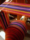 Buy Spool of Colorful Textile Yarn, Lake Atitlan, Western Highlands, Guatemala at AllPosters.com