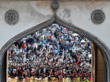 Indian Shiite Muslims Flagellate Themselves During a Procession, Hyderabad, India, January 30, 2007