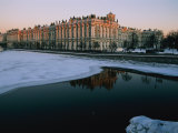 The Winter Palace and the Neva River, Winter Palace, St. Petersburg, Russia