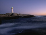 Buy Lighthouse and Shoreline, Peggy's Cove, Nova Scotia, Peggy's Cove, Nova Scotia, Canada at AllPosters.com