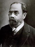 Half-Length Portrait of the Famous French Author Amile Zola