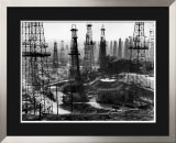 Forest of Wells, Rigs and Derricks Crowd the Signal Hill Oil Fields