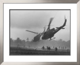 US Helicopters Carrying South Vietnamese Troops in Raid on Viet Cong Positions