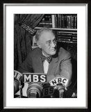 President Franklin D. Roosevelt Speaking on Pre Invasion Fireside Chat Radio Program