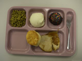 Buy Food Sits on a School Lunch Tray at AllPosters.com