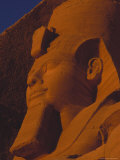 Close View of the Statue of Ramses Ii at Abu Simbel