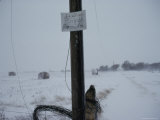 A Warning Tacked up by a Farmer Near Dodge City