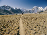 Buy View of Kala Pattar (Left), Thamserku (Center) and Tawoche (Right) at AllPosters.com