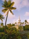 Buy View of the Church in the Deserted Town on Rongelap at AllPosters.com