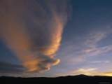 Twilight View with High Clouds