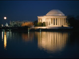View of the Jefferson Memorial at Night
