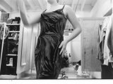 A Model Wears a Dress