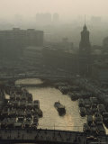 The Huangpu River and Zhongshan Boulevard, Shanghai