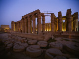 The Luxor Temple at Twilight