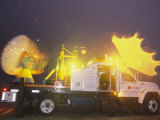 Buy Doppler on Wheels Radar Trucks Wait for Tornadoes to Develop at AllPosters.com