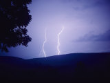 Lightning Strikes over Pleasant Valley