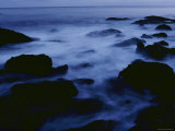 Buy Fog Hangs Low over the Atlantic Between Silhouetted Rocks at AllPosters.com