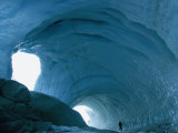 An Enormous Ice Tunnel in Antarctica