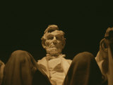 Buy Close View of the Abraham Lincoln Statue, Centerpiece of the Memorial at AllPosters.com