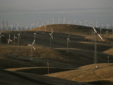 Buy Rows of Windmills on Open Hills Produce Alternative Sources of Energy at AllPosters.com
