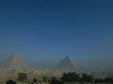 The Pyramids of Khafre (Left) and Khufu