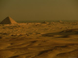 A Sweeping View of the Step Pyramid of Djoser and Surrounding Desert