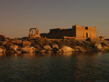 A View of Saqqara at Twilight