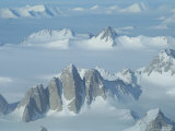 An Aerial View of the Queen Maud Mountains, Near Scott Glacier