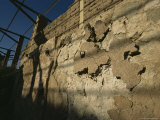 Vandalized and Eroded Assyrian Carvings at the Palace of King Sennacherib