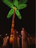 Fireworks on the Beach for the Beginning of Eid-Ul-Fitr