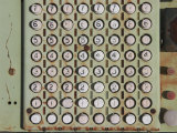 An Old Fashioned Cash Register Found in a Junkyard