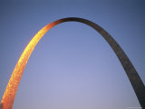 Sunlight Beams on the Gateway Arch in Saint Louis