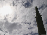 A Rocket on Display at the White Sands Missile Range
