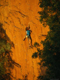 Buy Sam Lightner Climbs a Rock Face in South Africas East Transvaal at AllPosters.com