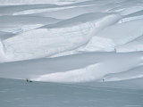 Buy Climber in Denali Is Dwarfed by the Surrounding Snowy Landscape at AllPosters.com