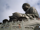 The Big Buddha at Po Lin Monastery on Lantau Island, Hong Kong