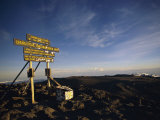 The Summit of Mt. Kilimanjaro