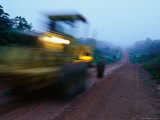 Buy Truck Speeding down a Dirt Road at AllPosters.com
