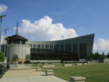 Exterior View of the New Country Music Hall of Fame in Downtown Nashville