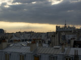 Buy Summer Thunderstorm Rolls over the Rooftops of Paris at AllPosters.com