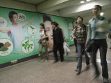 Buy People Walking Through Subway Tunnels to Catch Trains at AllPosters.com