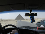 The Pyramid of Cheops as Seen Through the Windshield of a Taxi