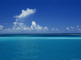 Buy A Barrier Reef Separates Sea and Sky at AllPosters.com
