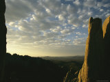 The Cathedral Spires Formation Rises Above the Timberline