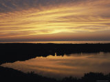 Buy Sunset View of Ocean and Scargo Lake Looking North from Scargo Tower, the Highest Point on Cape Cod at AllPosters.com