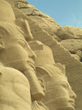 Statues of Ramses II at the Entrance to His Temple