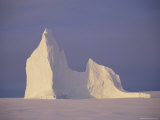 Buy Large Iceberg, Frozen into Sea Ice at AllPosters.com